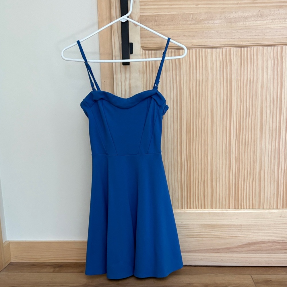 Hollister strapless convertible fit and flare dress